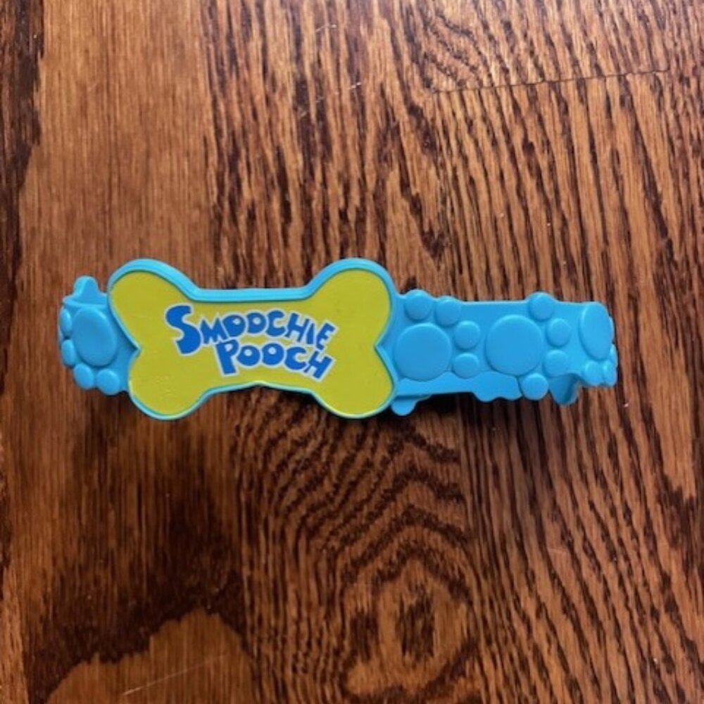 Replacement Collar For 1998 Mattel Smoochie Pooch Barking Licking Dog Blue